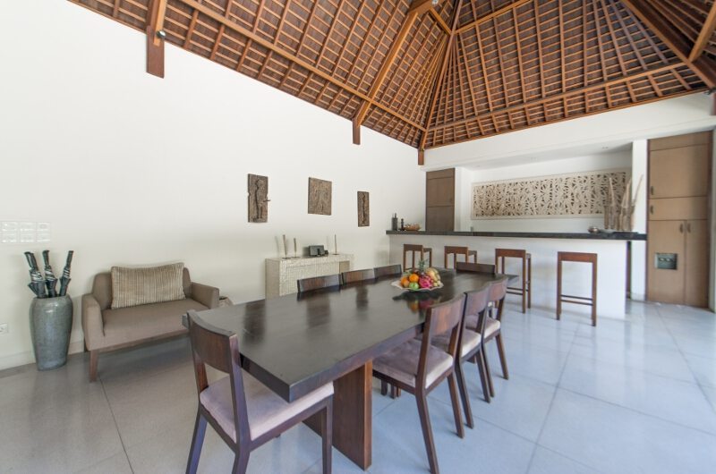 Nyaman Villas Dining Area, Seminyak | 8 Bedroom Villas Bali