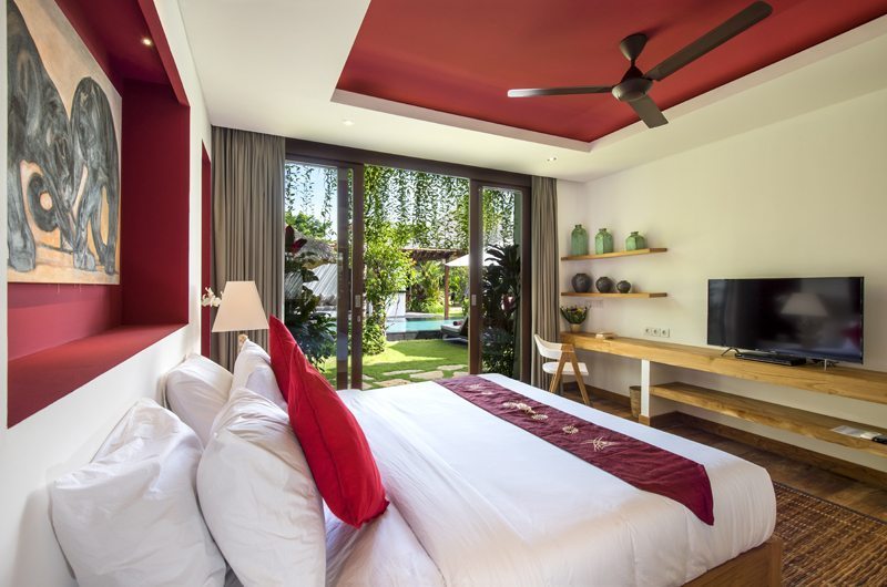 Villa Anam Bedroom with Garden View, Seminyak | 8 Bedroom Villas Bali