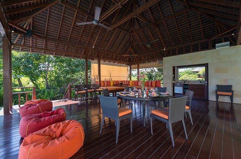 Bendega Villas Open Plan Dining Area, Canggu | 8 Bedroom Villas Bali